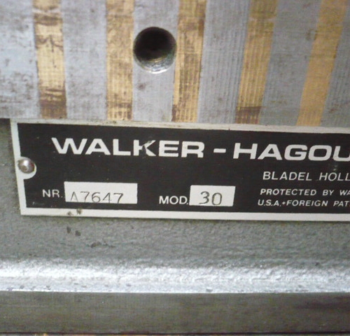 Luxe Doe herleven bleek Buy used permanent magnet plate Walker - Hagou BV Mod. 30 at Althaus  Maschinenhandel